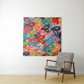 Abstract Spray Paint Texture Backgroundart,street, Wandkleed (In Situ (horizontaal))
