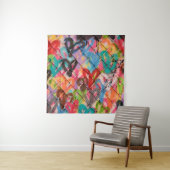 Abstract Spray Paint Texture Backgroundart,street, Wandkleed (In situ)