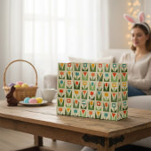 Abstract Spring Flowers Large Gift Bag Groot Cadeauzakje