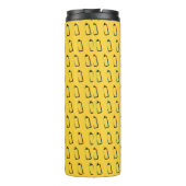 Abstract spuitverfpatroon thermosbeker (Achterkant)