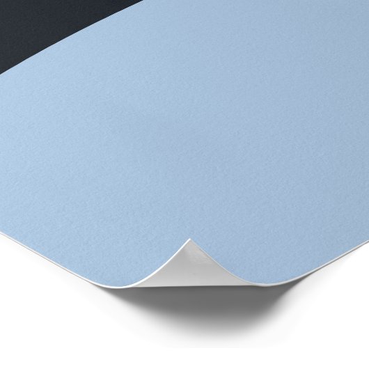 Abstract stalen blauw, gestormde doorsnede poster (Hoek)