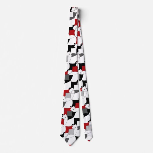 Abstract stammensiermiddel . stropdas (Voorkant)