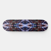 Abstract stampatroon persoonlijk skateboard (Horizontaal)