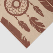 Abstract stampatroon van Boho | aardgeometrisch Tissuepapier (Detail)