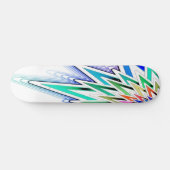 Abstract Star Skateboard (Horizontaal)