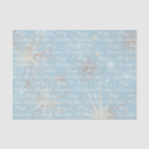 Abstract Starburst Patroon Blauw Vrolijk Kerstfees