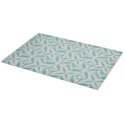 Abstract Starfish Patroon Snijplank (Hoek)