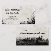 abstract stedelijk graffiti-visitekaartje visitekaartje (Voorkant / Achterkant)