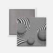 Abstract - Steek mijn ogen uit Magneet (Voorkant / Achterkant)