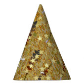 Abstract Stencil Art Sparkling Pattern Any Age Feesthoedjes (Rechts)