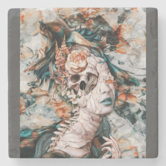 Abstract Stenen Onderzetter