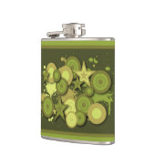 Abstract Ster- & Circuitpatroon Heupfles (Links)