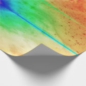 Abstract Ster Explosion Wrapping Paper Cadeaupapier (Hoek)