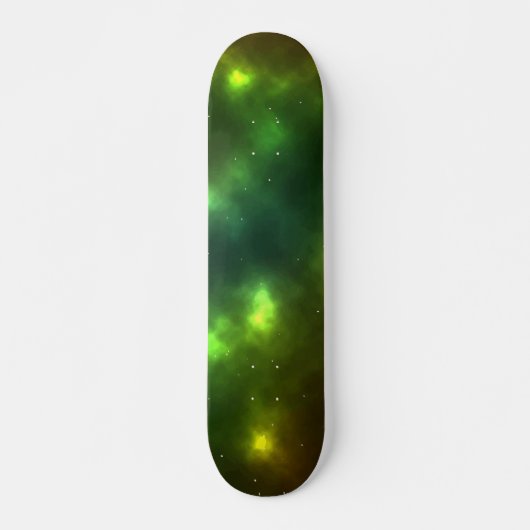 Abstract sterrenstelsel Constellaties Digitale kun Persoonlijk Skateboard (Voorkant)