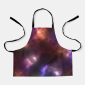 Abstract sterrenstelsel Constellaties Digitale kun Schort (Voorkant)