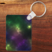 Abstract sterrenstelsel Constellaties Digitale kun Sleutelhanger (Achterkant)