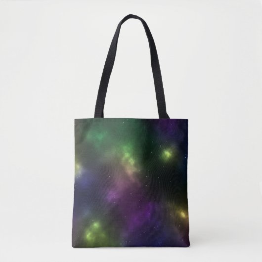 Abstract sterrenstelsel Constellaties Digitale kun Tote Bag (Voorkant)