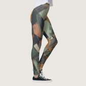 Abstract Stijl Leggings (Rechts)