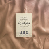 Abstract stilleven | Boho bruiloft uitnodiging