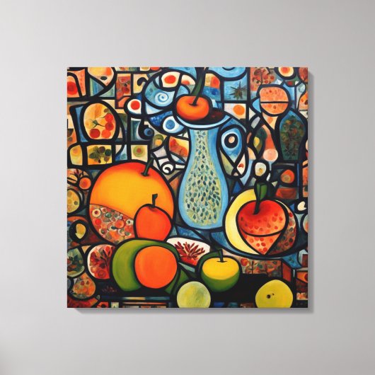 Abstract Stilleven Canvas Kunst (Voorkant)