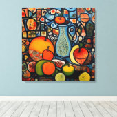 Abstract Stilleven Canvas Kunst (Insitu (Houten vloer))