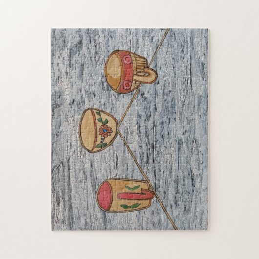 Abstract stilleven legpuzzel (Verticaal)