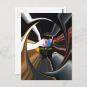 Abstract Stilleven Thee Mok Kantoor Briefpapier Ku Briefkaart (Voorkant / Achterkant)