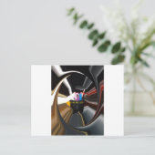 Abstract Stilleven Thee Mok Kantoor Briefpapier Ku Briefkaart (Staand voorkant)