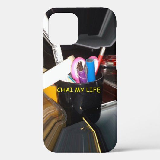 Abstract Stilleven Thee Mok Kantoor Briefpapier Ku Case-Mate iPhone Case (Achterkant)