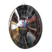 Abstract Stilleven Thee Mok Kantoor Briefpapier Ku Dartbord (Voorkant Rechts)