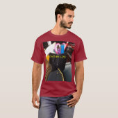 Abstract Stilleven Thee Mok Kantoor Briefpapier Ku T-shirt (Voorkant volledig)