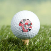 Abstract: Stippen & Strepen Golfballen (Insitu Shirt)