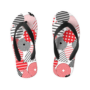 Abstract: Stippen & Strepen Kinder Teenslippers