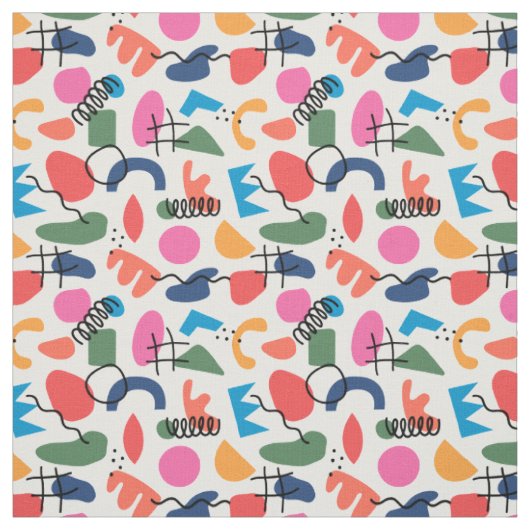 Abstract Stof (Swatch)