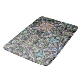 Abstract Stof Sukkulent Tuin Rozet Patroon Badmat