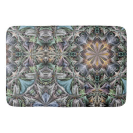 Abstract Stoffig Succulent Garden Rosette Pattern Badmat