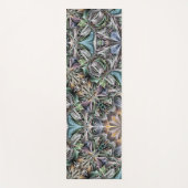 Abstract Stoffig Succulent Garden Rosette Pattern Yogamat (Voorkant)