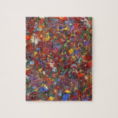 Abstract - Stofverf - Gezond Verstand Legpuzzel (Verticaal)