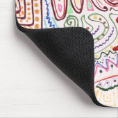 Abstract - Stofverf - Stedelijke Samenleving Muismat (Hoek)