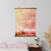 Abstract Storm Moon Waterverf Hanging Tapestry Hangend Wandkleed (Slaapkamer)
