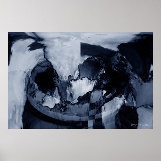 Abstract Storm Poster (Voorkant)