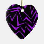Abstract, strak, levendig geometrisch zigzagpatroo keramisch ornament (Rechts)