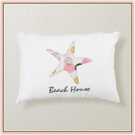  Abstract strand Accent Kussen