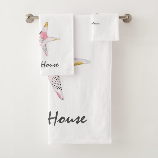 Abstract strand Bad Handdoek (Insitu)