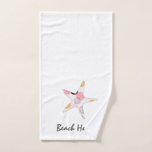 Abstract strand Bad Handdoek (Handdoek)