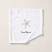 Abstract strand Bad Handdoek (Wasdoekje)