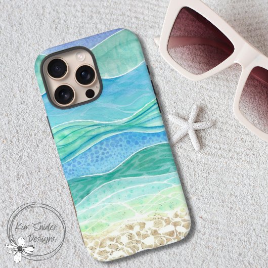 Abstract strand in Waterverf Case-Mate iPhone Case