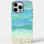 Abstract strand in Waterverf Case-Mate iPhone Case (Achterkant)