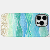 Abstract strand in Waterverf Case-Mate iPhone Case (Achterkant (horizontaal))