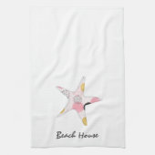  Abstract strand Theedoek (Verticaal)